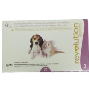 Revolution For Puppies / Kittens 2.5kg or less (Mauva)