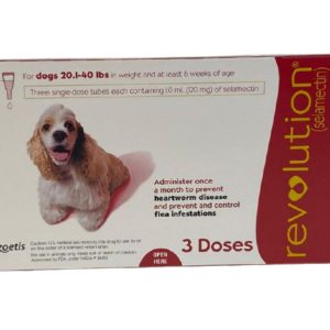 Revolution For Dogs 10.1-20kg (Red)