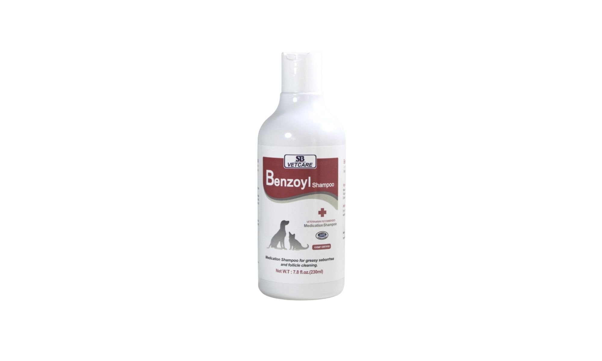 SB VetCare - Benzoyl Shampoo 230ml/500ml