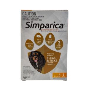 Simparica – Chews for Dogs 5.1-10kg (Brown)